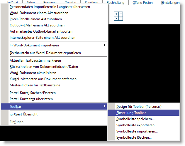 Einstellungen_Toolbar
