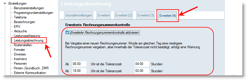 BAS_Erweiterte Rechnungsnummernkontrolle