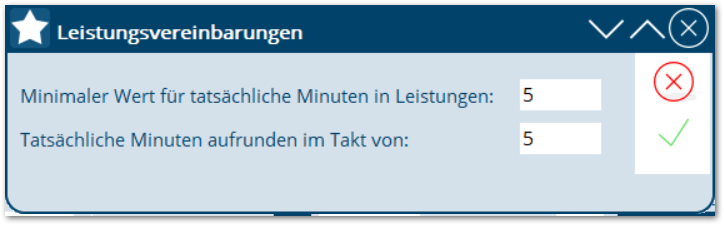 BAS_Leistungsvereinbarung,Mindestwert für verrechenbare Zeit_2