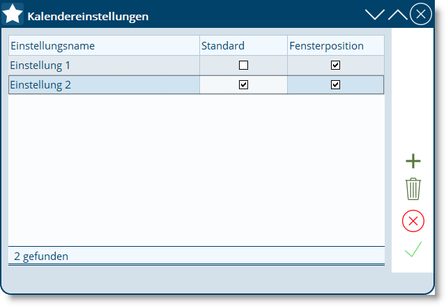 Einstellungsname existiert bereits