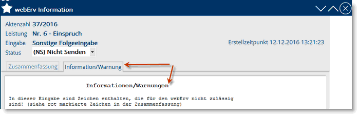 ERV_Information_Warnung