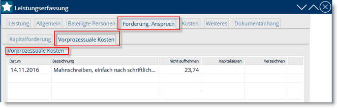 KUR_vorprozKosten